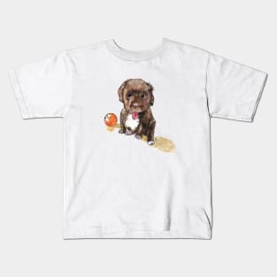 Nana is a spaniel Kids T-Shirt